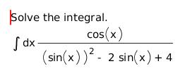 Math problem